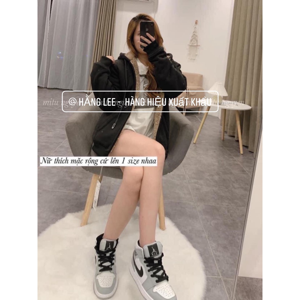 (SẴN) ÁO NỈ LÓT LÔNG NAM NỮ SIÊU ẤM | BigBuy360 - bigbuy360.vn