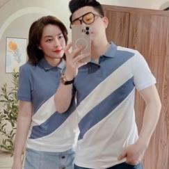 Áo polo chất da cá sấu vải cotton cao cấp, sang trọng lịch lãm, form chuẩ mặc được cho nam và nữ - mã sọc chéo !