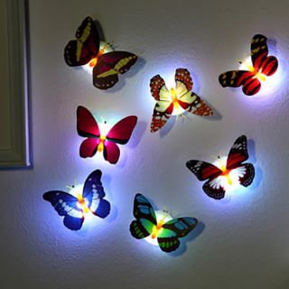 Đèn Bướm Trang Trí dán tường