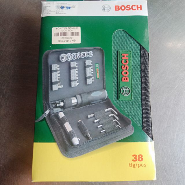 BỘ VÍT ĐA NĂNG BOSCH 38 MÓN