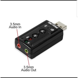 Usb Âm Thanh 7.1 Kênh Chuyên Dụng