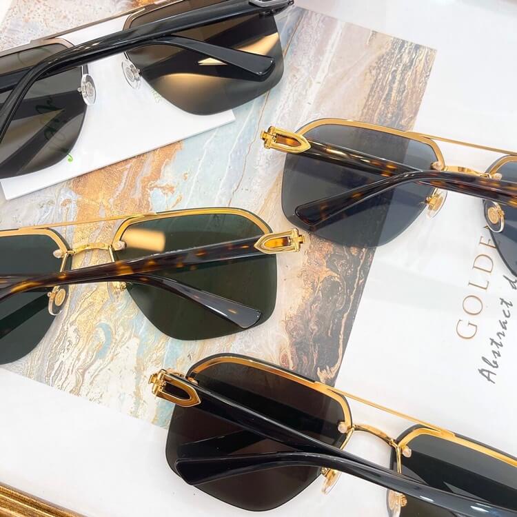 Kính Mát Nam Cao Cấp, C.ARTIER, Mắt kính đen, chống nắng, chống tia UV  - donghokinhmat168