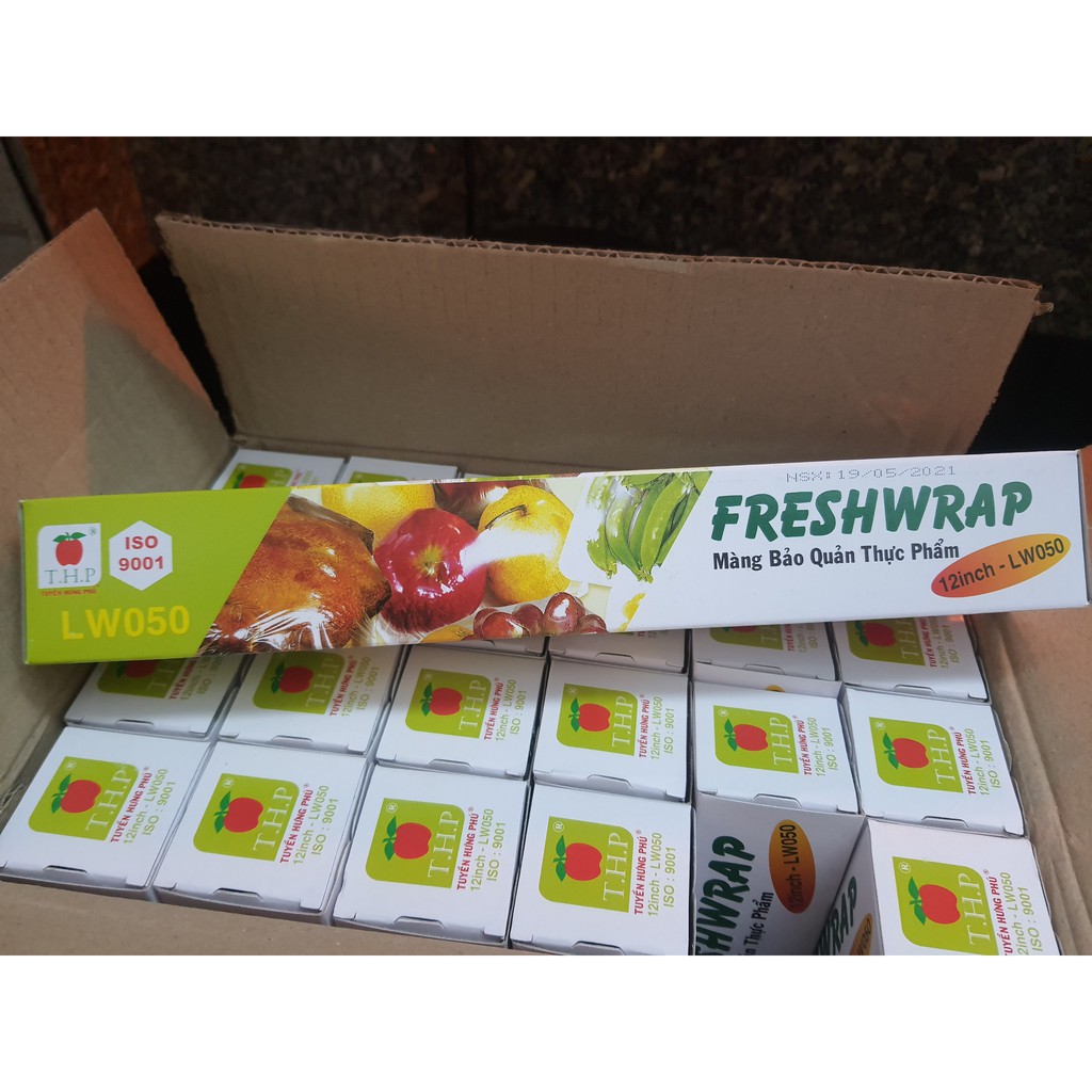 Màng BọcThức Ăn Bảo Quản Thực Phẩm PE FRESHWRAP 12inch - LW050