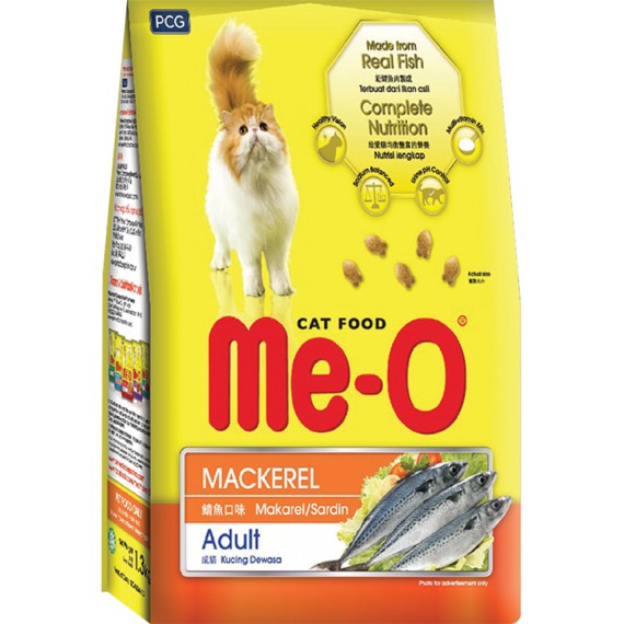 Thức ăn hạt cho mèo trưởng thành Me-O, Gói 350g