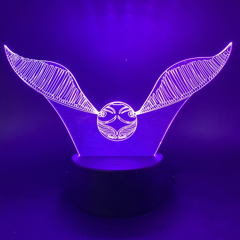 Đèn ngủ led Harry Potter HOGWARTS làm quà tặng sinh nhật/ trang trí phòng ngủ cho trẻ em