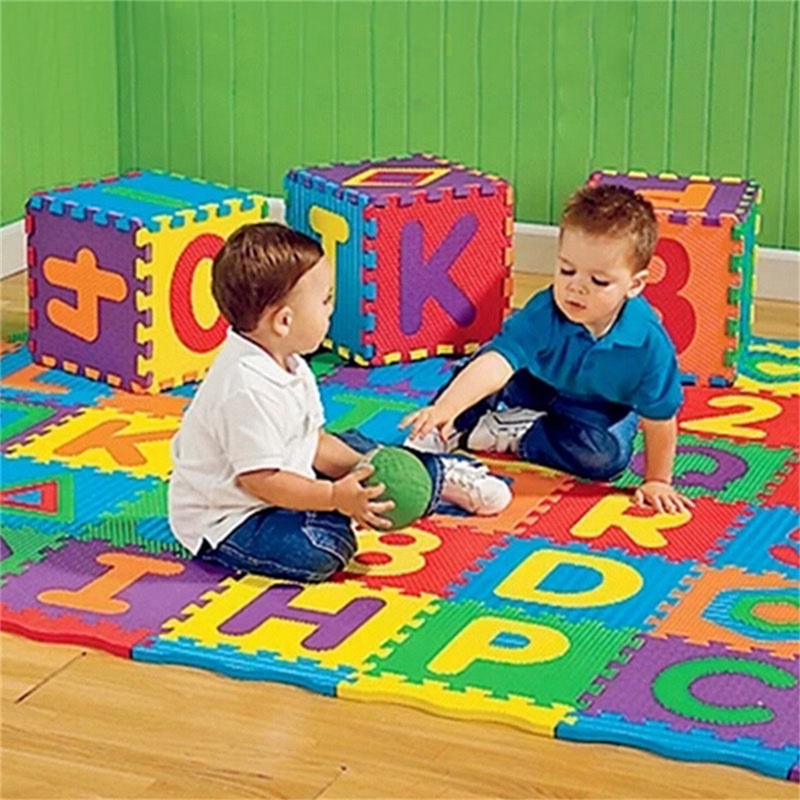 Set 36 miếng xốp ghép hình chữ cái từ A-Z thú vị