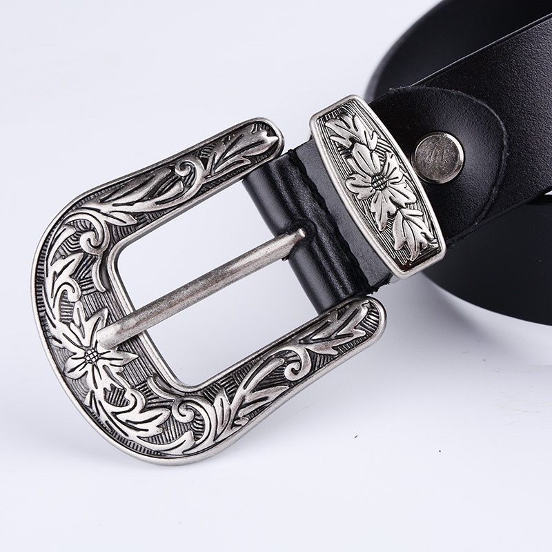 Thắt lưng phong cách vintage western belt
