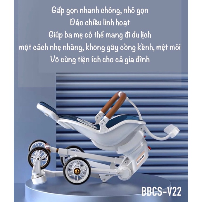 Xe đẩy xoay chiều Baby Cosi