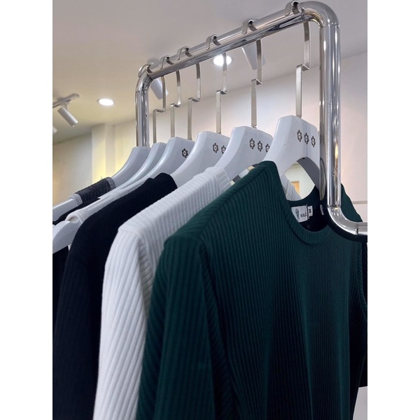 Áo phông cotton hoạ tiết tăm sooc WAGG