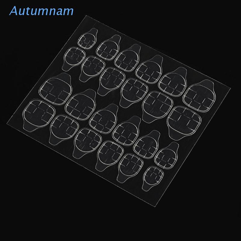 Set 10 Tấm Miếng Dán Móng Tay Hai Mặt Thoáng Khí Chống Thấm Nước