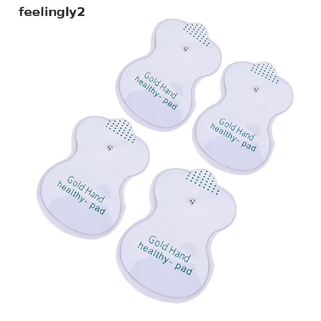 Set 4 miếng dán điện cực và cáp kết nối 2.5mm dùng cho máy mát xa