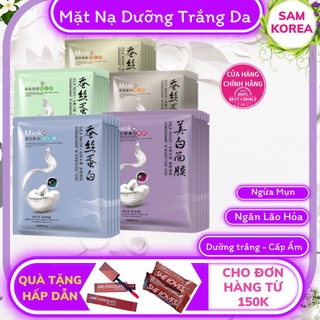 Mặt Nạ Tơ Tằm Dưỡng Da Mụn Cấp Ẩm Thải Độc Dưỡng Trắng Da ONE SPRING SILK MASK Ngừa Lão Hóa Da Hàng Nội Địa Trung