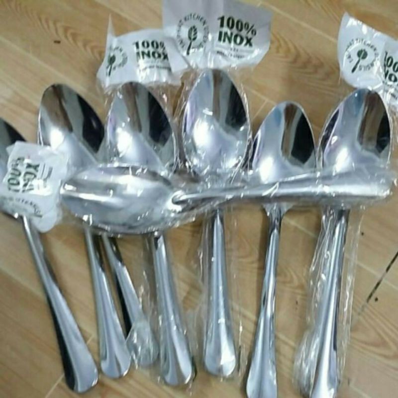 10 muỗng inox ăn cơm, thìa inox ăn cơm