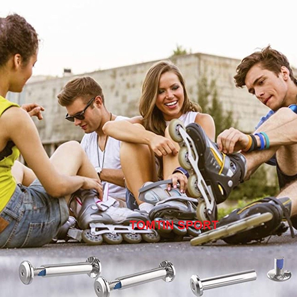 Trọn bộ 8 ốc bánh giày patin  - phụ kiện giày trượt patin TOMTIN SPORT