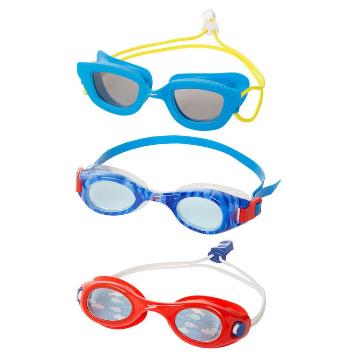 Kính bơi Speedo Kids Hydrospex Print Goggle, Navy