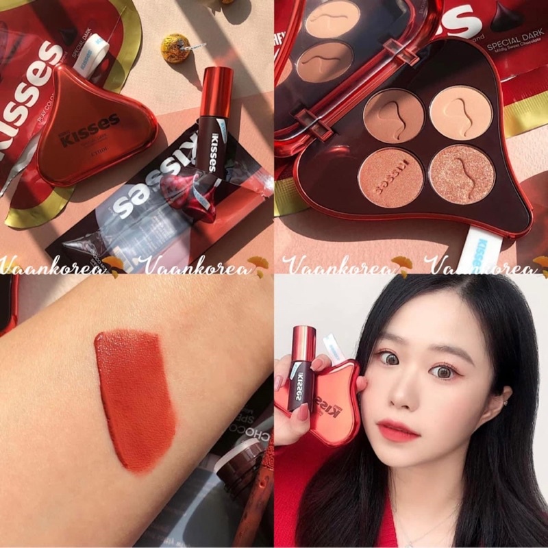 [Kèm cọ] Phấn Mắt Etude House Play Color Eyes Hershey Kisses | BigBuy360 - bigbuy360.vn
