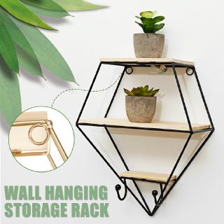 Kệ Gỗ 3 Tầng Treo Tường