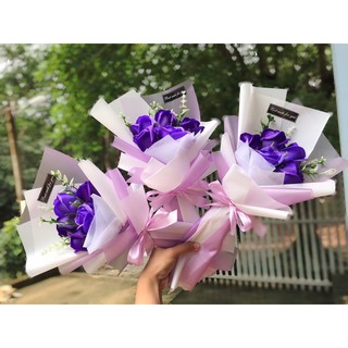 Sỉ 10 bó hoa sáp 5 bôg