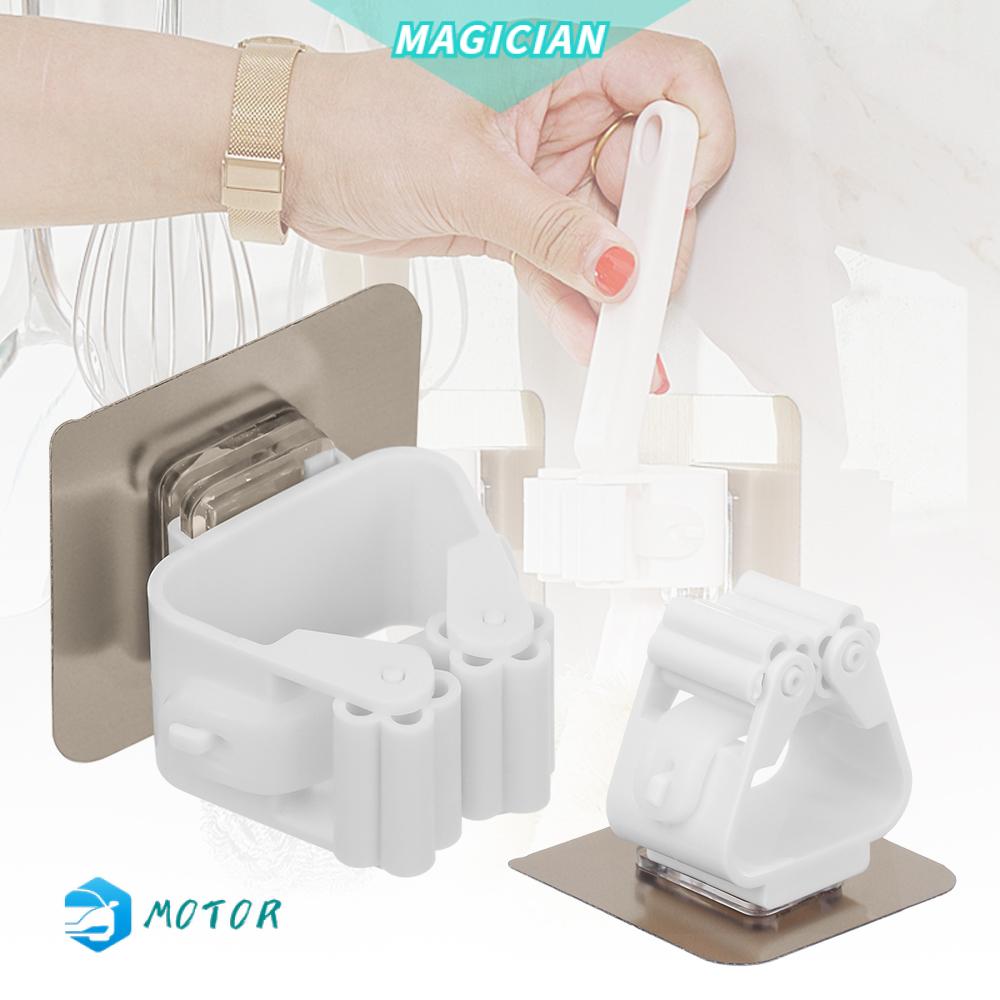 Móc Treo Cây Lau Nhà Gắn Tường Đa Năng Tiện Dụng Cho Nhà Bếp/Phòng Tắm