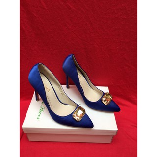 [FREE SHIP] [MSP A37] GIÀY CAO GÓT VẢI LỤA - SIZE 35 - 36