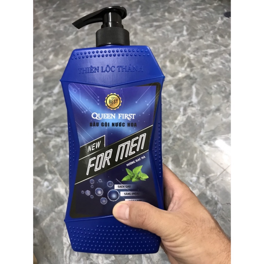 1 Chai Dầu gội đầu hương nước hoa For Men Bạc Hà 650ml