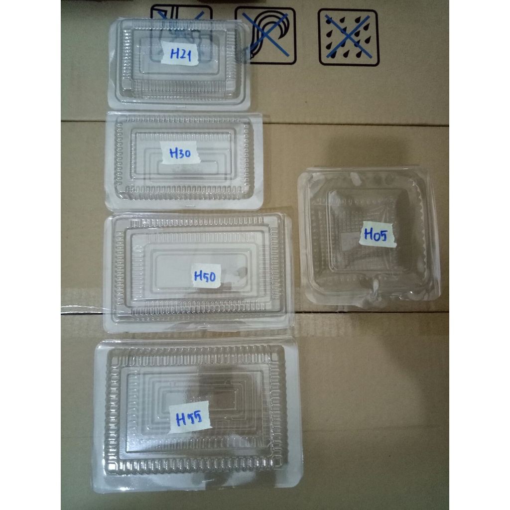 COMBO 50 HỘP NHỰA ĐỰNG THỰC PHẨM - H21, H30, H50, H55, H05