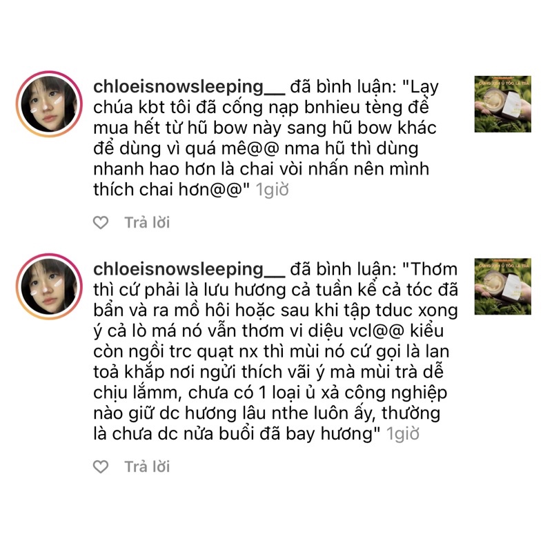 BOW Deep Repairing Hair Mask - Kem Ủ/ Hấp Tóc Lá Trà Thơm