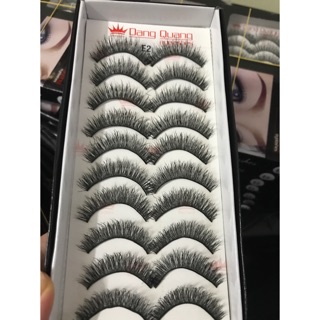 Lông mi giả cao cấp Đăng Quang mã E2 mi dài và dầy cho khách thích makeup đậm