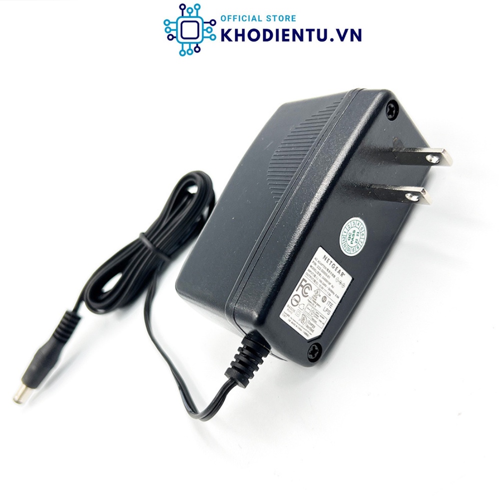Nguồn Chống Nhiều 12V 1.5A Chính Hãng Netgrear 2ABB018F💦Bộ Chuyển Đổi Nguồn AC/DC 12V1.5A Jack 5.5x2.1MM