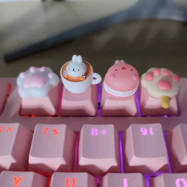 Keycap lẻ Cup Food Coffee Dễ Thương Phím Lẻ