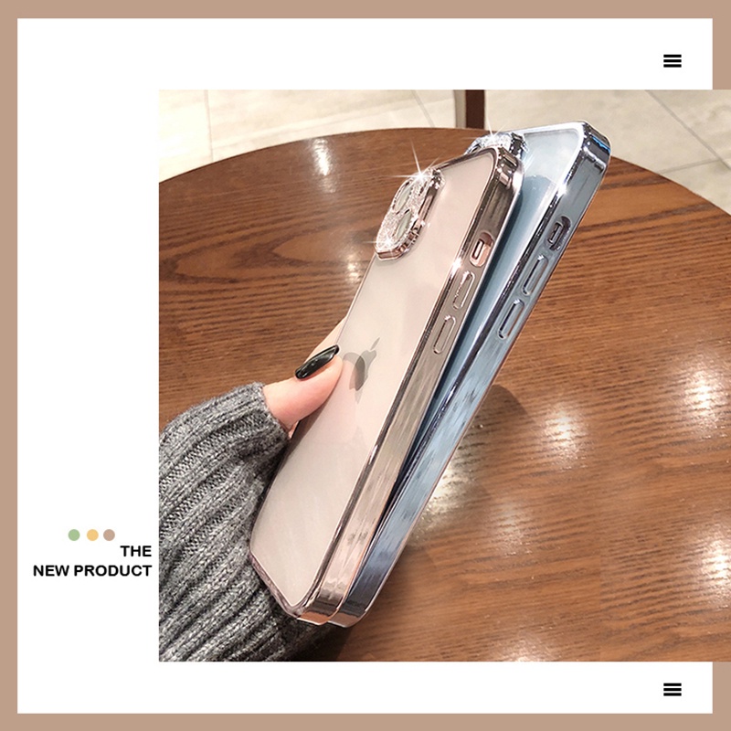 Ốp Điện Thoại Mặt Kính Dát 6D Bảo Vệ Ống Kính Máy Ảnh Cho iphone 13 13Pro 13 Pro Max 12 Pro Max 11pro Max