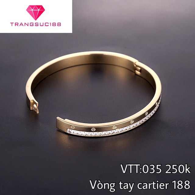 Vòng Cartier 1 Hàng Đá