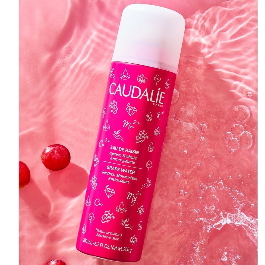 Caudalie Grape Water - Xịt Khoáng Cấp Nước, Dưỡng Ẩm [75ml/200ml]