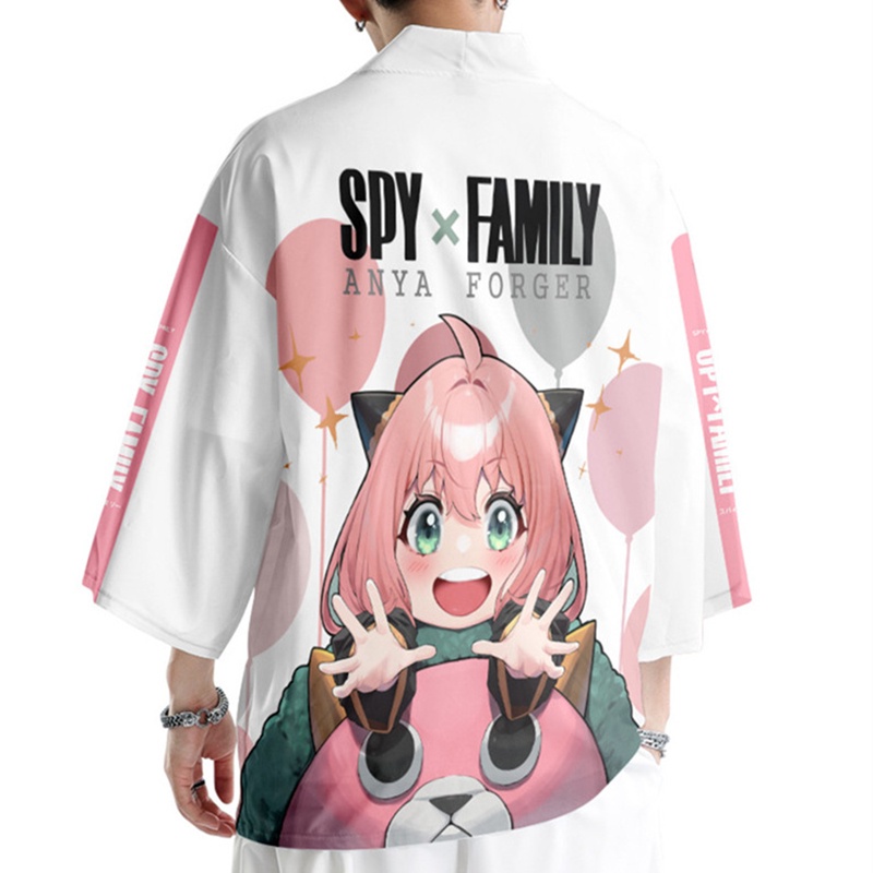 Áo Khoác Kimono Hóa Trang Nhân Vật Anya Forger