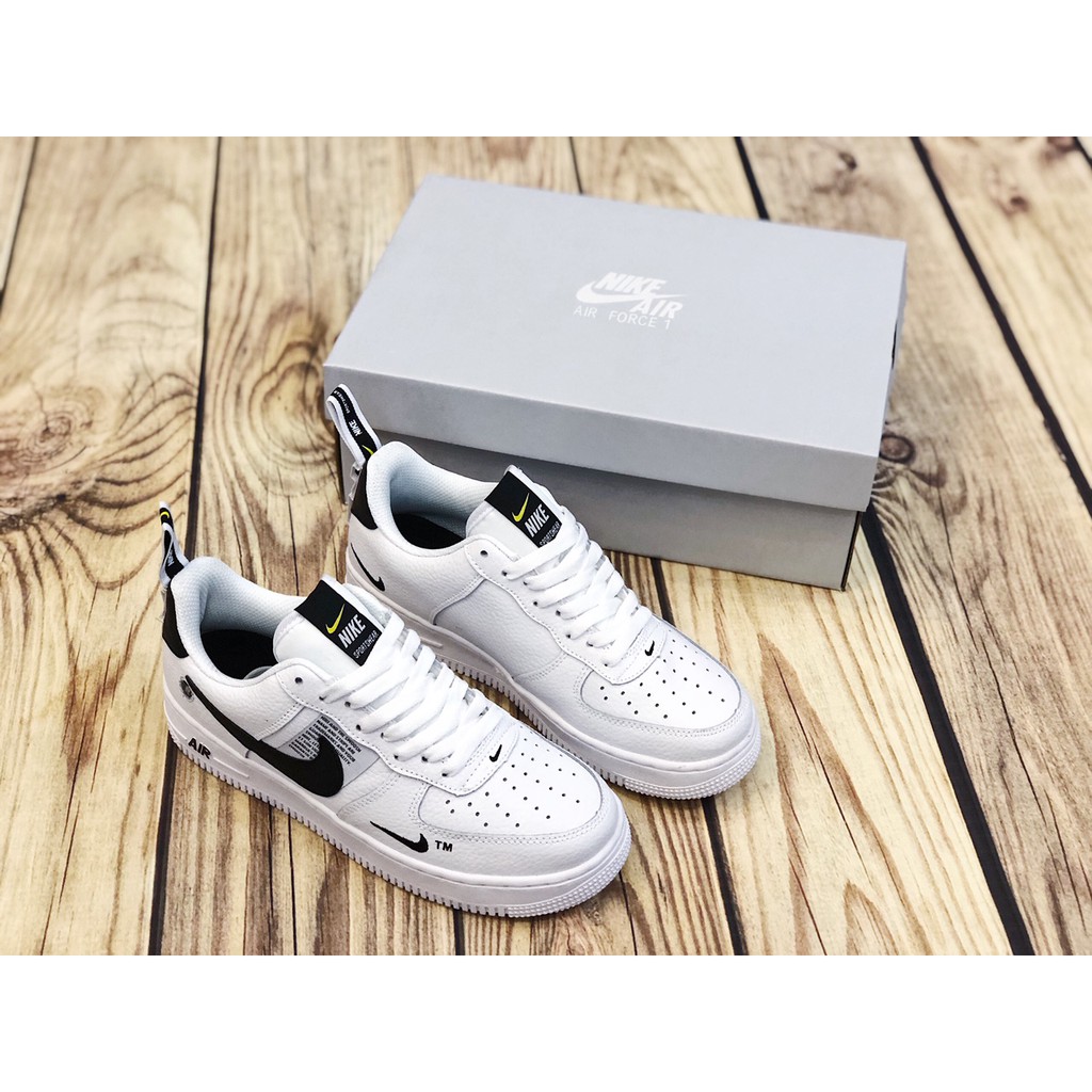 GIÀY Air Force 1 LV8 NAM NỮ DA CAO CẤP BỀN ÊM NHẸ THOÁNG (TRẮNG)