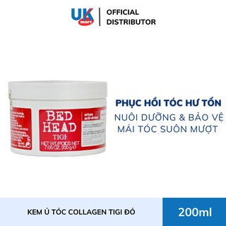 [Bill UK-Cam Kết Hàng Chuẩn] Kem Ủ Tóc Tigi Đỏ Chứa Nano Collagen Hồi Sinh Tóc Hư Tổn