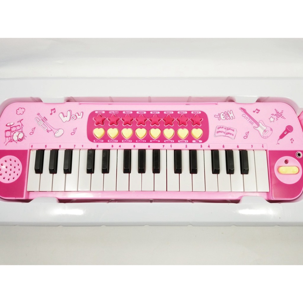 [ĐỒ CHƠI AN TOÀN] ĐỒ CHƠI TRẺ EM - BỘ ĐÀN ORGAN KÈM MÍC - ĐỒ CHƠI ÂM NHẠC [YÊU THÍCH CỦA BÉ]