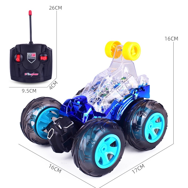 Ôtô Vượt Mọi Địa Hình Điều khiển 360độ Phát nhạc ,phát sáng KidPlaza