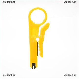 WEJT Network Connection Wire Punch Down Cutter Stripper For RJ45 Cat5 Cable Tool