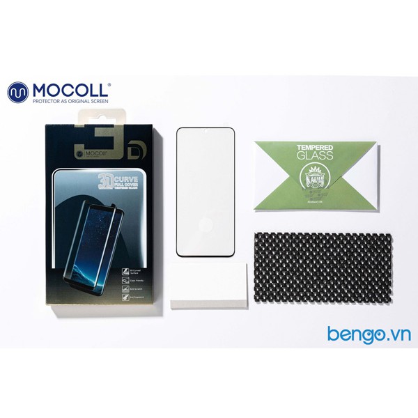 Dán cường lực Samsung Galaxy S20/S20 Plus/S20 Ultra MOCOLL 3D Edge Glue Full màn hình