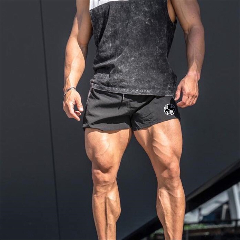 Workout Mesh Male Casual Comfortable Plus Size Sports Shorts Gym Men Fashion Brand Breathable Fitness Mens Bodybuilding Shorts