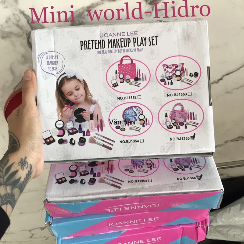 Set đồ chơi trang điểm Makeup cho bé gái hàng loại 1.