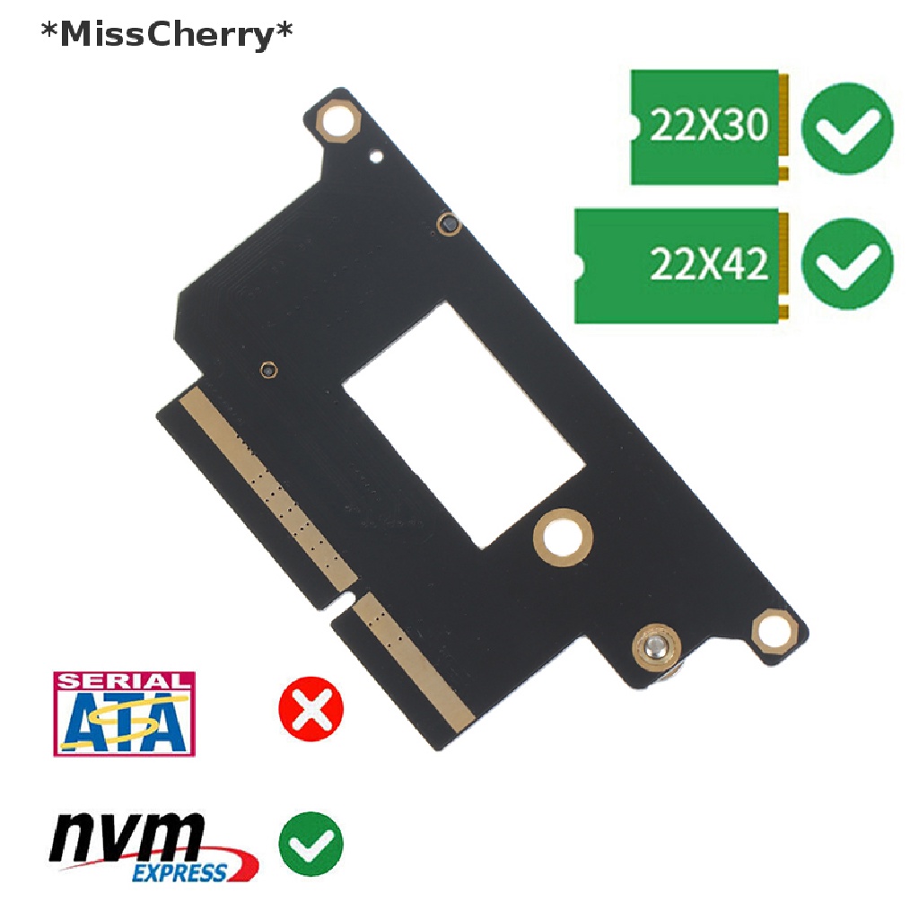 Thẻ chuyển đổi NVMe M.2 NGFF SSD thích hợp cho MacBook Pro A1708 2016-2017 13&quot;