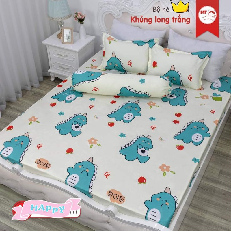 Bộ ga gối poly cotton nhiều mẫu ngộ nghĩnh lựa chọn mới nhất năm đầy đủ kích thước mẫu đủ màu sắc