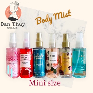 Xịt thơm toàn thân 88ml bbw body mist bath and body works