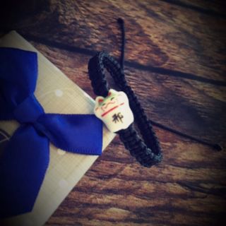 Vòng tay mèo may mắn handmade