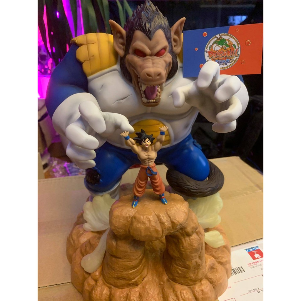 Mô hình Dragonball chính hãng - Vegeta Oozaru, Goku Oozaru, Golden Oozaru - Ichiban kuji