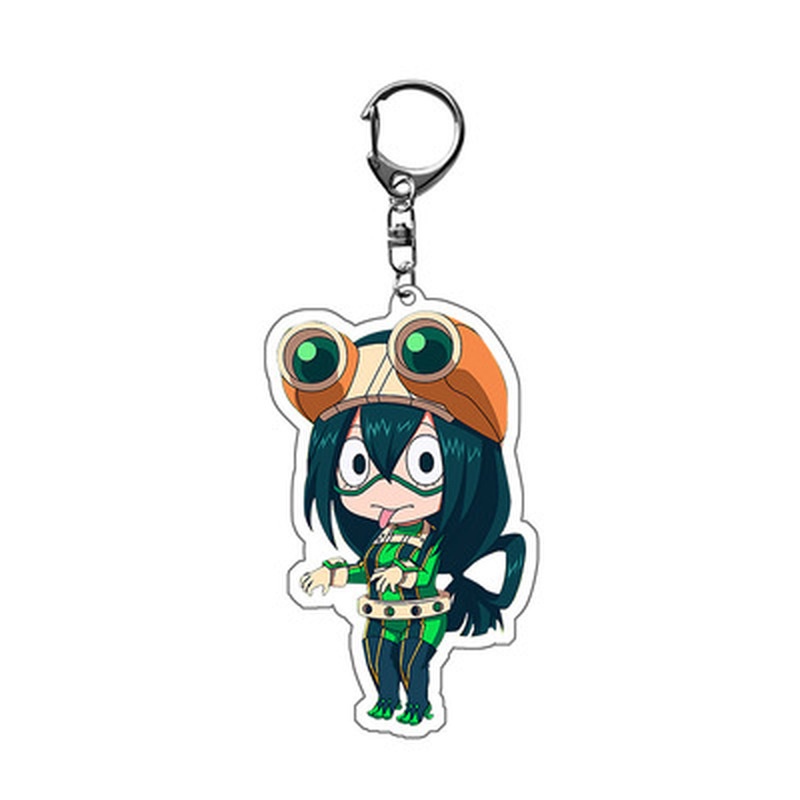 Móc Khóa Nhựa Acrylic Hình Nhân Vật Todoroki Shoto Midoriya Izuku Trong Phim My Hero Academia