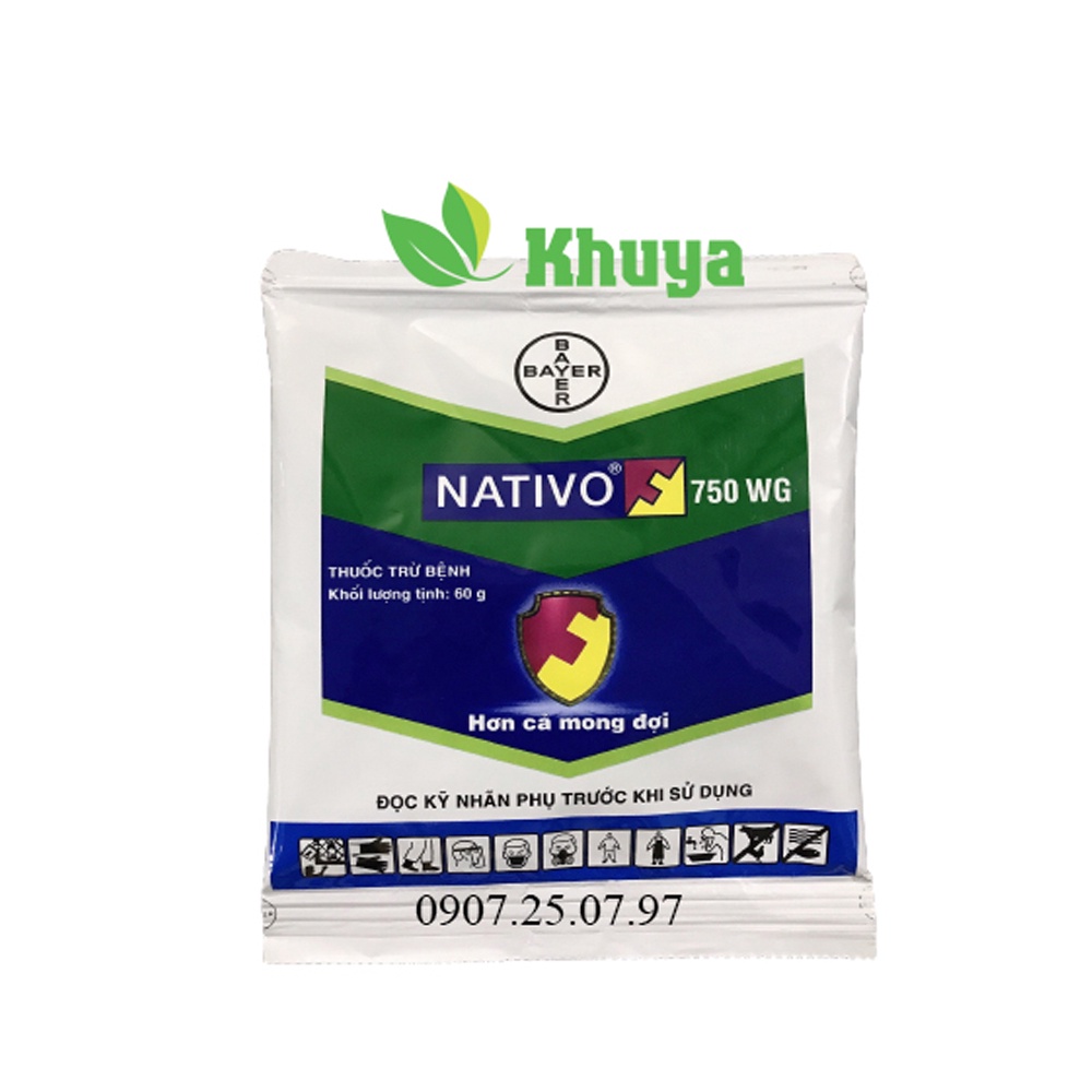 Thuốc trừ bệnh cây Nativo 750WG 60Gr