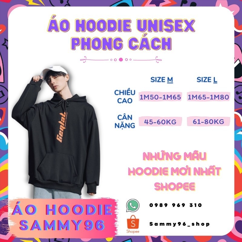 [Mã SR11JUNE5 giảm 20K đơn 50K] Áo hoodie nỉ ngoại unisex vải dày mịn | BigBuy360 - bigbuy360.vn